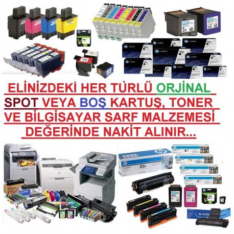 LEXMARK CS310-CS410-CS510 Sarı TONER ALIMI - SPOT TONER ALINIR- SPOT KARTUŞ ALINIR